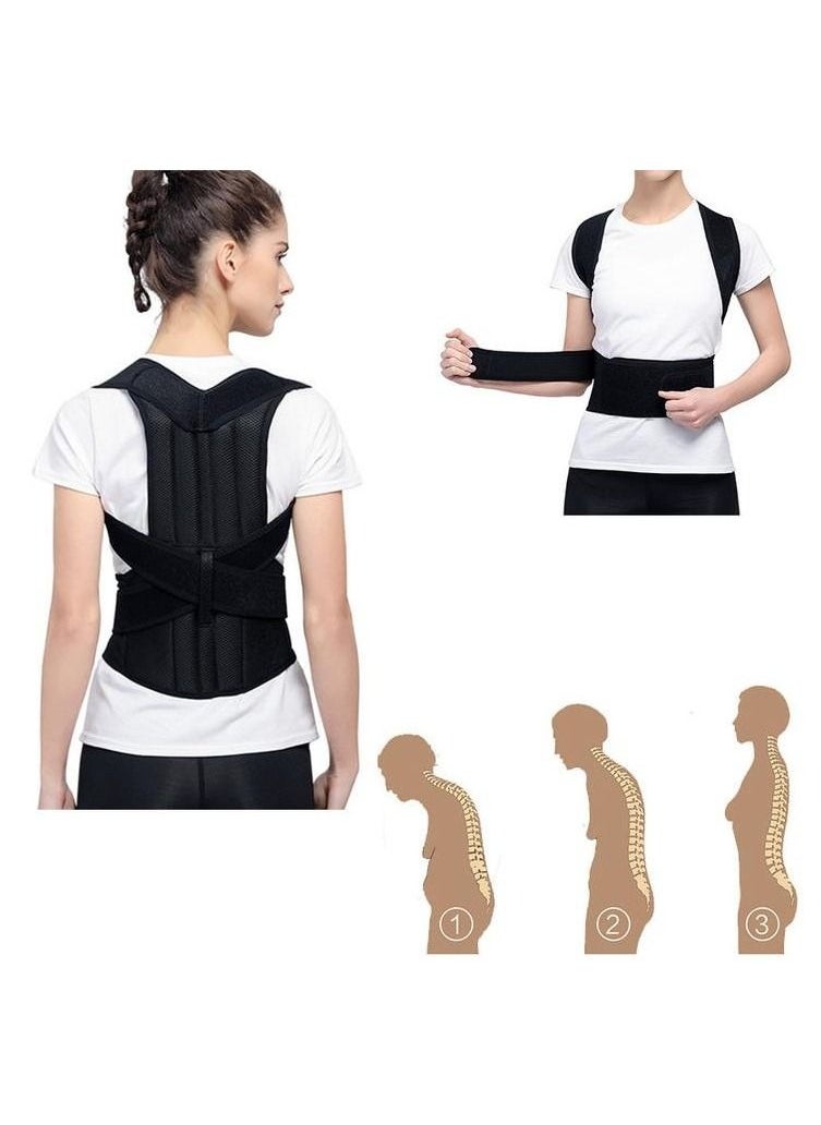 Beauenty Back And Shoulder Posture Corrector Corset Helps Maintain A Permanent Straightening Of The Body And Relieves Back Neck And Shoulder Pain -Size M  - Image 3