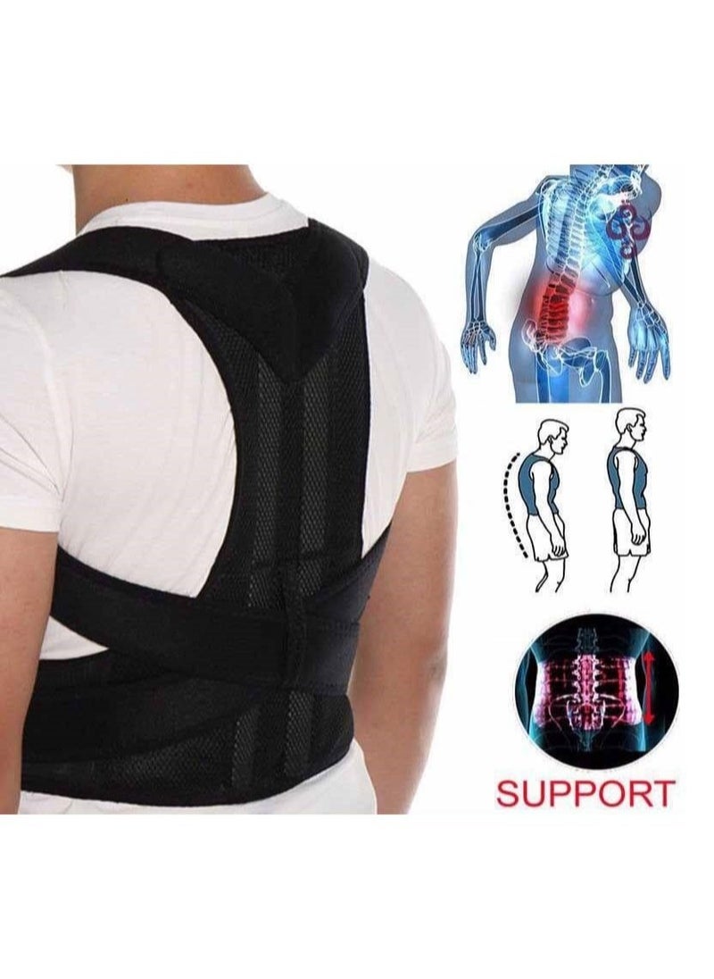 Beauenty Back And Shoulder Posture Corrector Corset Helps Maintain A Permanent Straightening Of The Body And Relieves Back Neck And Shoulder Pain -Size M  - Image 2