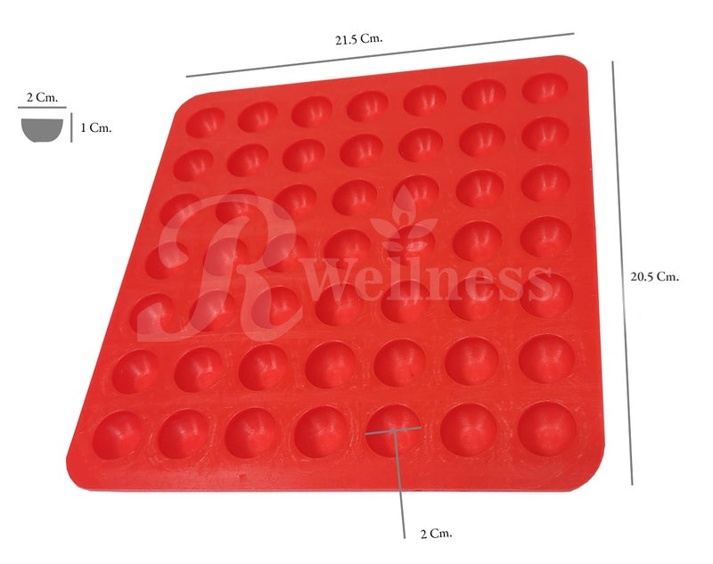 R Wellness Ghee Diya Making Mould (Silicon) - Image 2