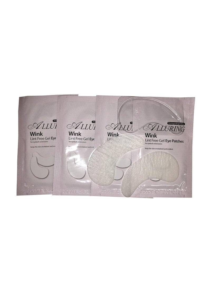 Alluring - Alluring Eyelash Extensions Wink Collagen Anti-wrinkle Eye Pads Patches (Wink Me) QTY 25 pairs - Image 1