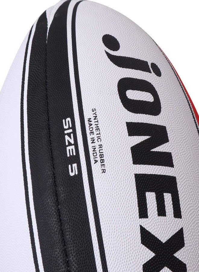 Jonex JJ Jonex Rugby Ball Size 5, Multicolor - Image 5