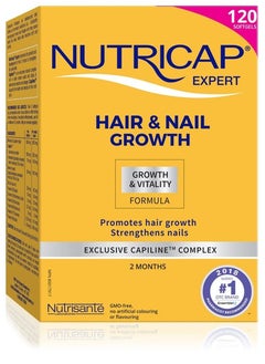 Nutricap Hair and Nail Growth Development (120 Capsules)  - Image 1