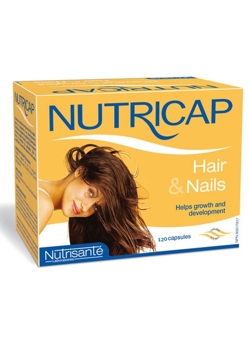 Nutricap Hair and Nail Growth Development (120 Capsules)  - Image 2