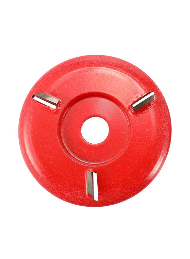 NIBEMINENT Three Teeth Wood Carving Disc Red 0.268kg  - Image 1