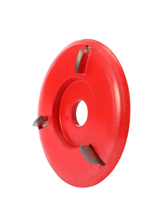 NIBEMINENT Three Teeth Wood Carving Disc Red 0.268kg  - Image 3