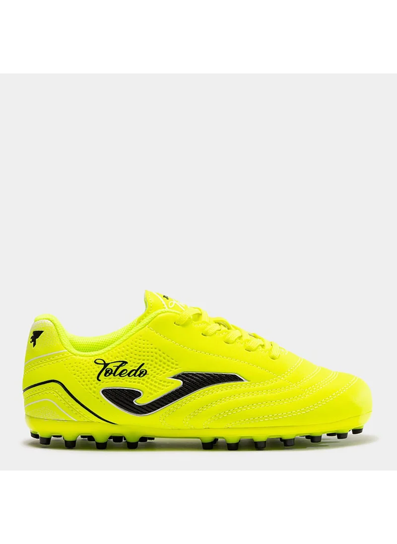 جوما Toledo Jr 2409 Amarrillo Flúor Artifical Grass Kids Yellow Cleats (Turf Ground) TOJS2409AG