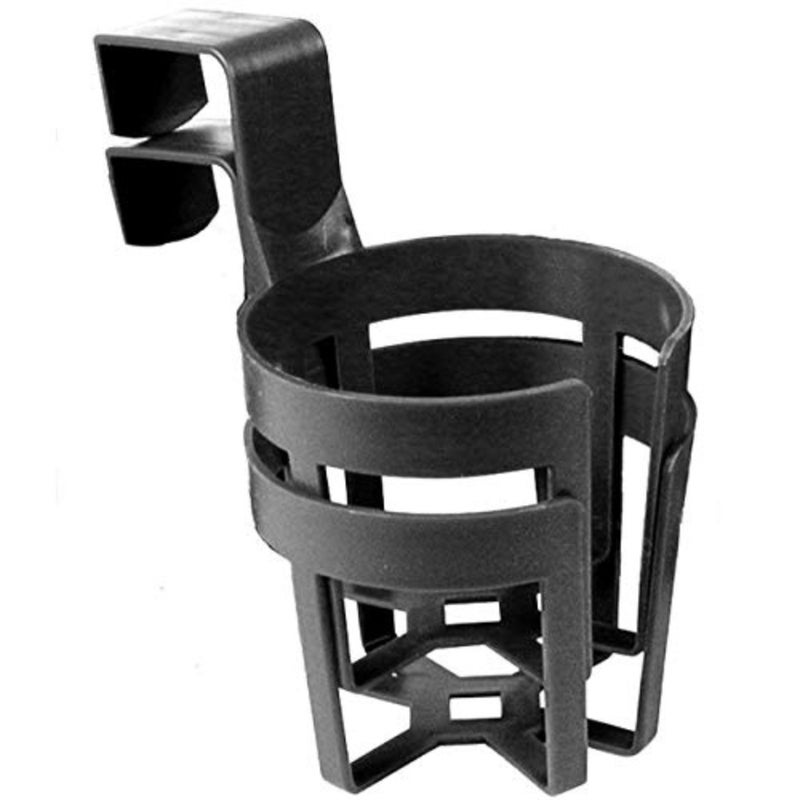 Large Plastic Cup and Beverage Holder, Black, 44oz 3.5L - Image 3