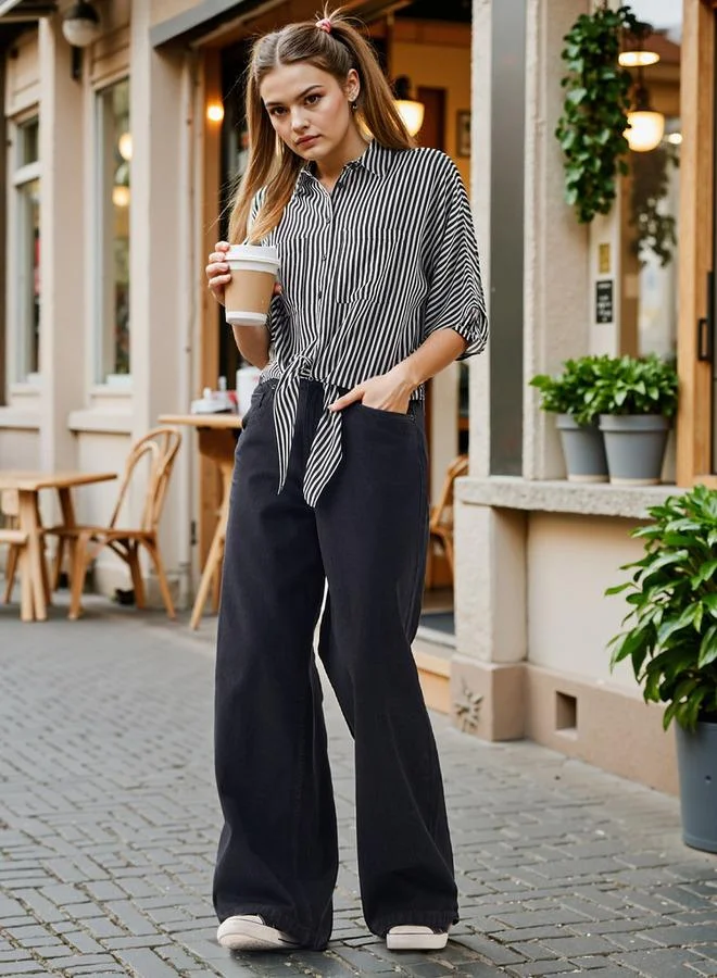 Lee Cooper Lee Cooper Striped Shirt with Pockets