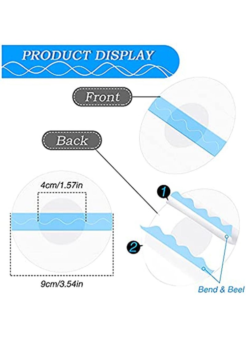 Generic - 20 Pack Sensor Covers Compatible with Freestyle Libre 1/2/3,Waterproof CGM Sensor Patches,Glucose Monitor Protector Long Lasting Without Hole (Blue) - Image 1