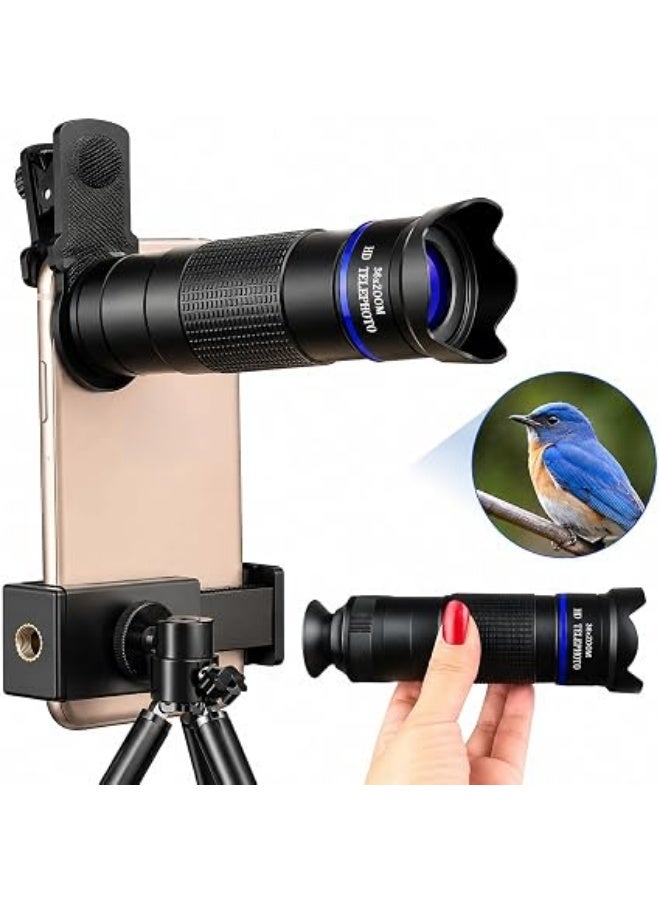amazing.EGP AmazingEGP | 36X Optical Telephoto Lens with Universal Smartphone Clip Fully Multi-Coated Optics, Handheld Monocular Use, Bird Watching & Travel, Fits 66–95mm Phones, Aluminium Alloy Body - Image 4