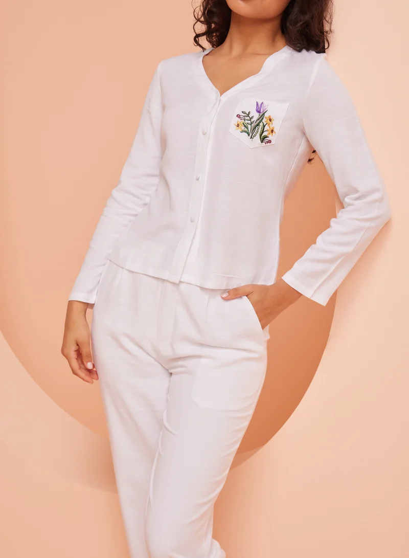 Ashita Fernandes Relaxed Button-Down Shirt