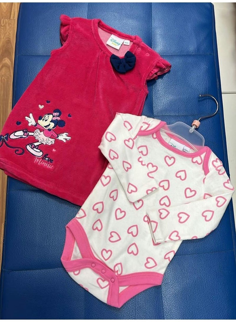 ديزني طقم بودي سوت أطفال ديزني بأكمام طويلة – قطعتين – كيدز تي في - Image 2