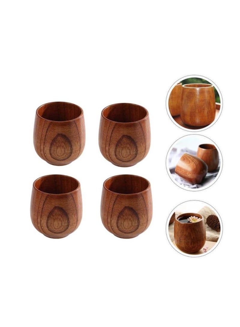 سي او أرماء قطم 8 اكوب شاي مصنوع يدوياً من خشب التنوب الطبيعي مصنوع يدوياً - Image 2