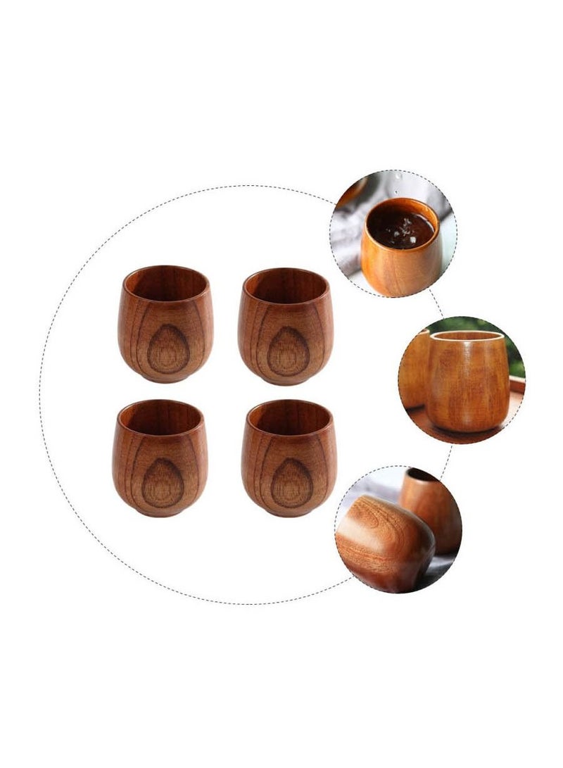 سي او أرماء قطم 8 اكوب شاي مصنوع يدوياً من خشب التنوب الطبيعي مصنوع يدوياً - Image 3