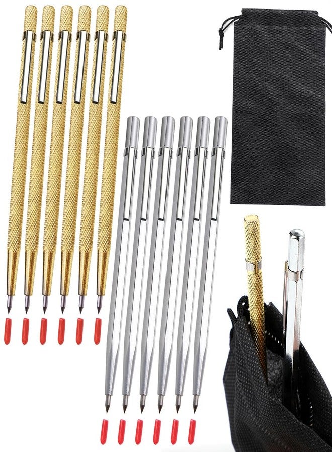 توريناليتال قلم نقش معدني من كربيد التنجستن من توريناليتال، 12 قطعة، أدوات نقش ونقش على الفولاذ المقاوم للصدأ والسيراميك والزجاج والصفائح المعدنية والذهب/اللحام - Image 1