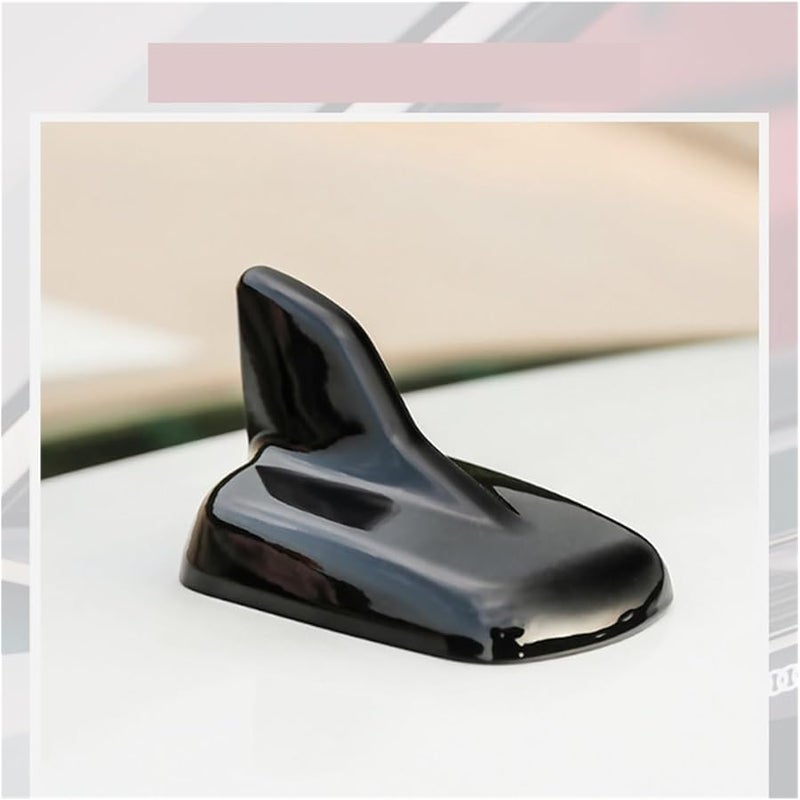 Black Carbon Fiber ABS Shark Fin Antenna Cover Compatible For Audi A4 A5 A6 Q2 Q3 Q5 Q8 - Image 5