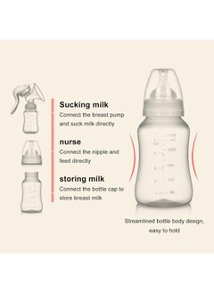 Generic Manual Breast Pump,Portable Pump for Food-Grade Materials, Liquid Silicone ,Silicone Pump for Breastfeeding，215g, 150ml  - Image 3