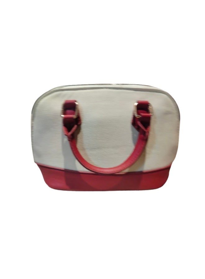 Miu Miu Luxury women's handbag in beige and burgundy - Image 3
