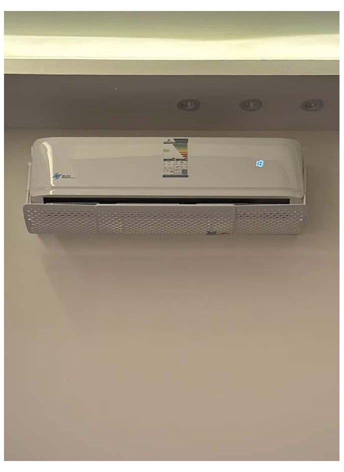 Air Conditioner Deflector Split Ac Air Flow Deflector Adjustable Aircon Deflector for Home (74-106 cm)