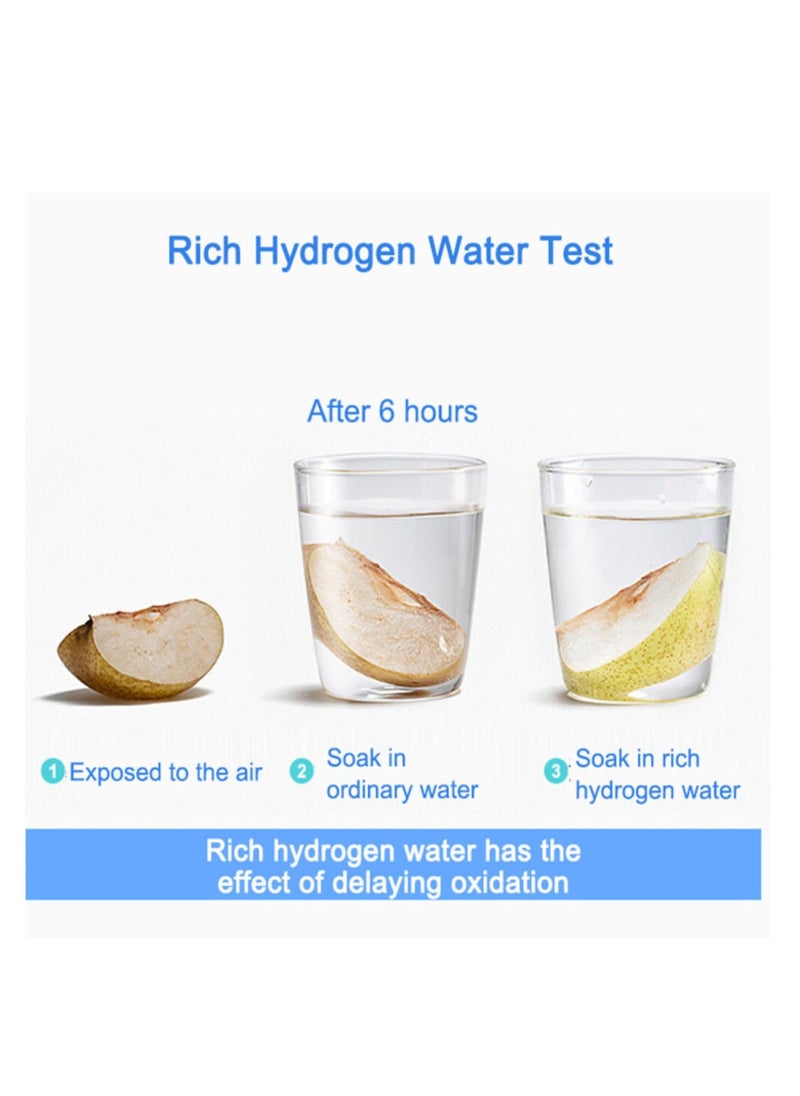 Generic - 2L Hydrogen Water Bottle Generator, 200W Hydrogen Rich Water Machine, SPE PEM Technolog Constant Temperature Heating Hydrogen Generator Water Kettle Pitcher, Make Clean Water for Home - Image 1