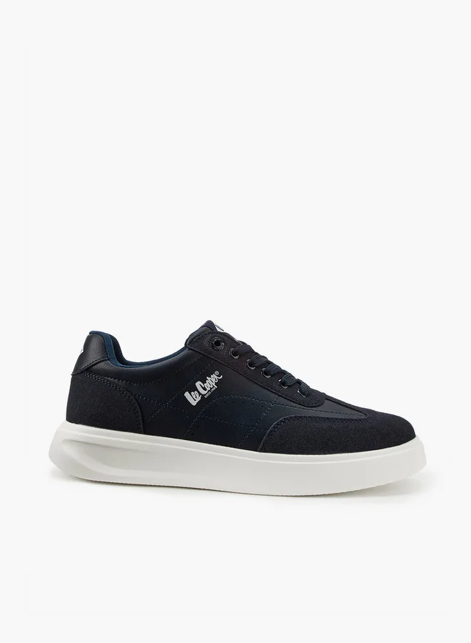 Lee Cooper Men's Panelled Lace-Up Sneakers