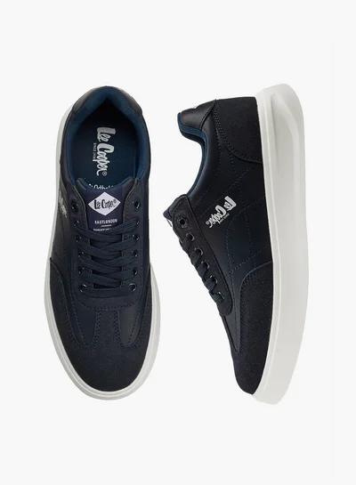 Lee Cooper Men's Panelled Lace-Up Sneakers