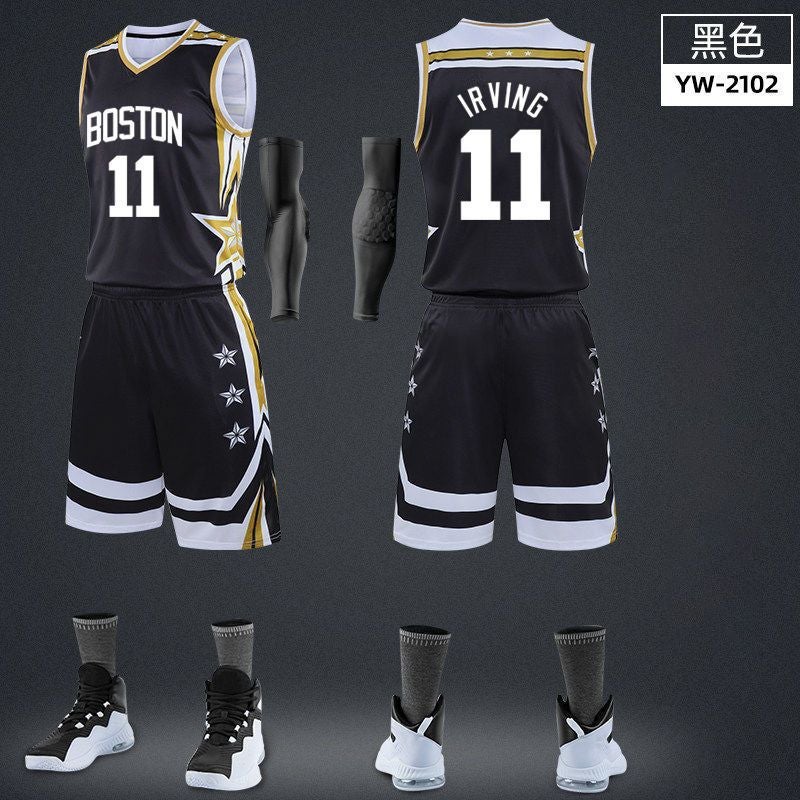 بدلة كرة السلة للطلاب والطالبات الجامعيين ملابس كرة السلة الصيفية بدلة تدريب فريق كرة السلة سترة رياضية بدلة كرة السلة - Image 4