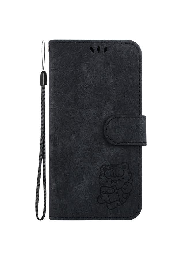 S-TOP Case For OPPO A58 4G Little Tiger Embossed Leather Phone Case - Image 2
