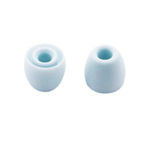 ALXCD Replacement Ear Tips for Powerbeats Pro Headphone, 4 Pairs S/M/L/D 4 Sizes Soft Silicone Earbud Tips Eartips, Fit for Powerbeats Pro 4 Pairs (Glacier Blue) - Image 2