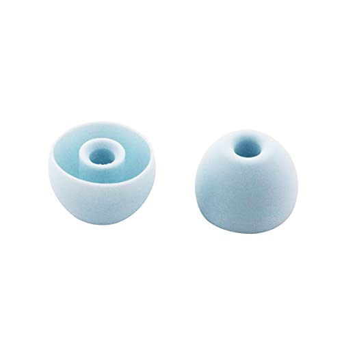 ALXCD Replacement Ear Tips for Powerbeats Pro Headphone, 4 Pairs S/M/L/D 4 Sizes Soft Silicone Earbud Tips Eartips, Fit for Powerbeats Pro 4 Pairs (Glacier Blue) - Image 4