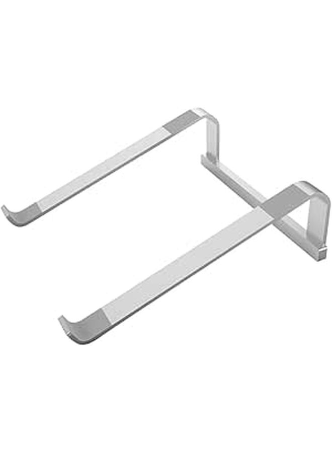 Ergonomic Aluminum Laptop Stand Dual Height Adjustable Elevated Cooling Rack - Image 1