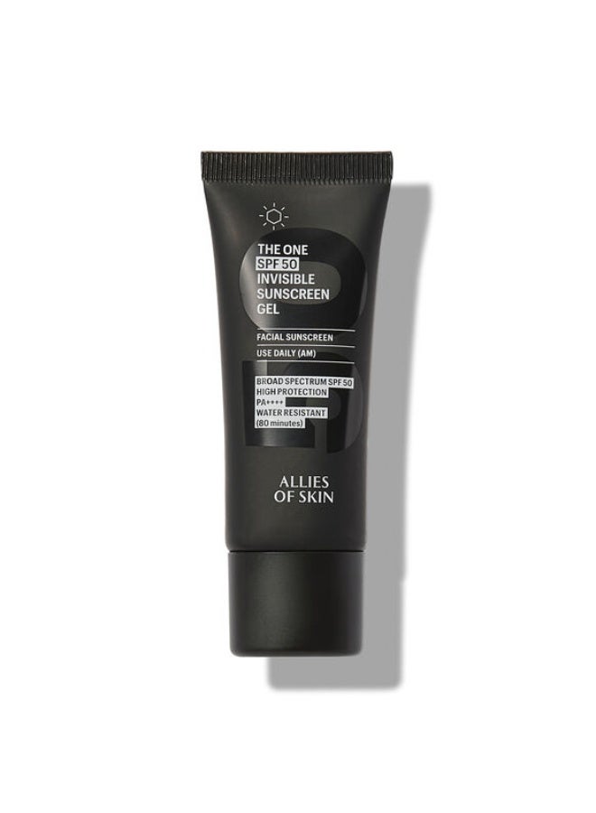 Allies of Skin The One SPF 50 Invisible Sunscreen Gel  20 ML - Image 1