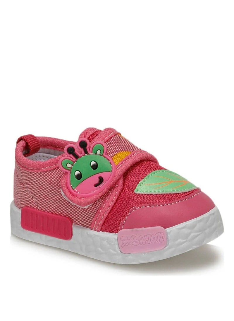 SouqBazar  Fuchsia Pink Baby Sneaker Shoes Polaris 