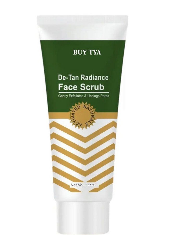 Buy Tya De-Tan Radiance Face Scrub, Exfoliating Cleanser for Pore Care, 65 ml|For All Skin Types - Image 1