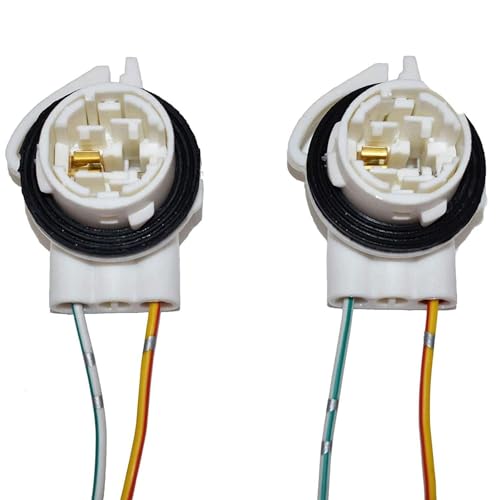 A-Team Performance - Daytime Running Lights and Turn Signal Replacement Socket for 4157 3157 4114 - Compatible with 645-607 and LS94 GM Bulbs Two-Wire Pack of 2 - Image 3