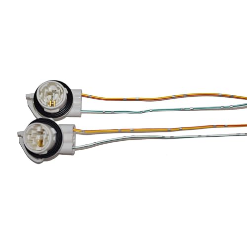 A-Team Performance - Daytime Running Lights and Turn Signal Replacement Socket for 4157 3157 4114 - Compatible with 645-607 and LS94 GM Bulbs Two-Wire Pack of 2 - Image 2