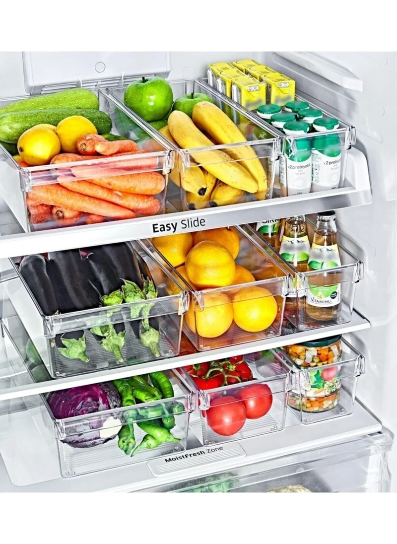 Ec Shop Inci Collection Maxi Size Tall Clear Refrigerator & Cabinet Organizer