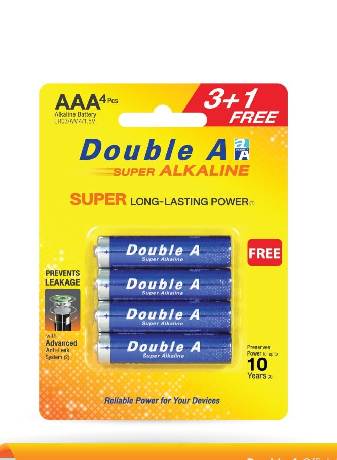 Double A Alkaline Battery - AAA BATTERY