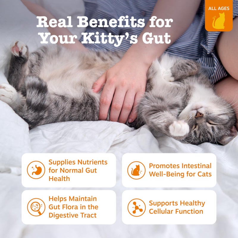 Zesty Paws Cat Mousse Squeezies Puree Cat Treats for Digestion - with Seaweed, Omega Fatty Acids, Antioxidants - Support for Digestive Health Cats - Chicken Flavor - 18 Count - Image 2