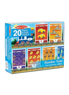 تسوق Melissa & Doug وMelissa & Doug Number Train Jumbo Floor Puzzle ...