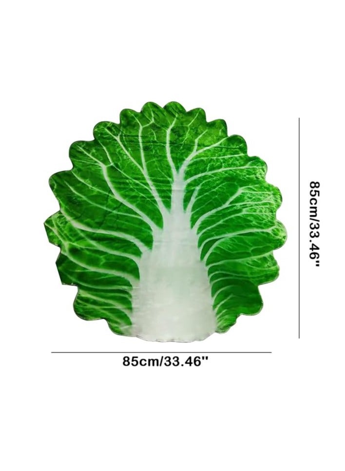 Nap Blanket Cute Funny Cabbage Blanket Office Air Conditioning Blanket Baby Blanket - Image 2