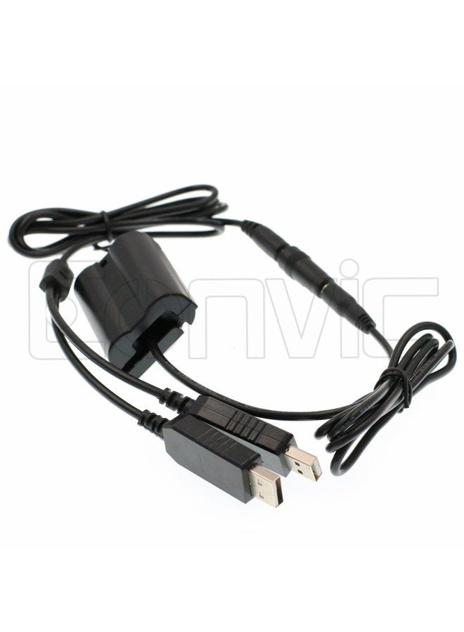 Eonvic (EP-5B DC Coupler) - EP-5B DC Coupler Dual USB Adapter Cable - Image 4