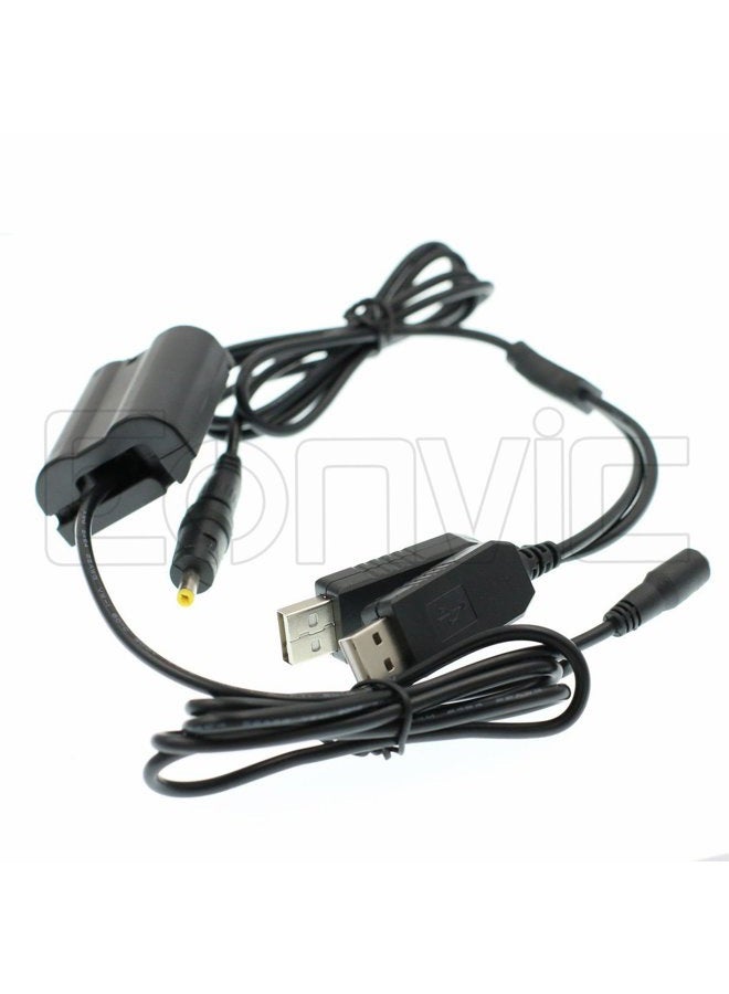 Eonvic (EP-5B DC Coupler) - EP-5B DC Coupler Dual USB Adapter Cable - Image 1