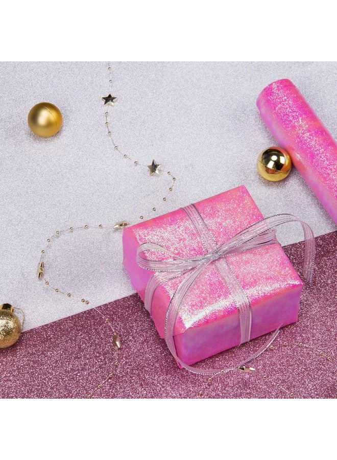 WRAPAHOLIC Wrapping Paper Roll Pink/White/Purple Rainbow Color For Birthday Wedding Mother'S Day Valentine'S Day Holiday Baby Shower Wrap 3 Rolls 30 Inch X 120 Inch Per Roll - Image 4