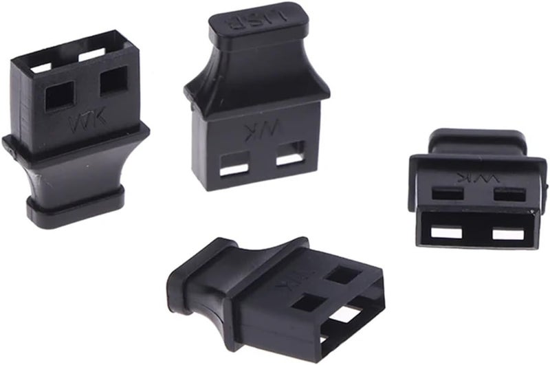 30 قطعة غطاء منفذ USB من النوع A بمقبض مضاد للغبار لغطاء مقبس كمبيوتر محمول، غطاء واجهة غير مستخدم مضاد للغبار - Image 5