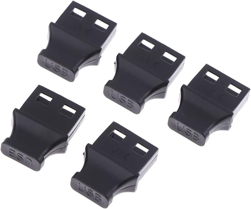 30 قطعة غطاء منفذ USB من النوع A بمقبض مضاد للغبار لغطاء مقبس كمبيوتر محمول، غطاء واجهة غير مستخدم مضاد للغبار - Image 1