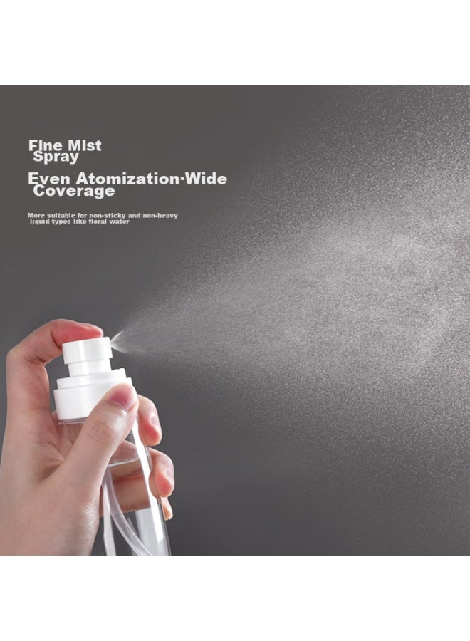 Uplus Ultra-fine Mist Dispenser Bottles, Spray Bottles, 60ml*2, Spray Bottles, Push-on Cosmetic Bottles, Alcohol Spray Bottles, Empty Bottles - Image 1