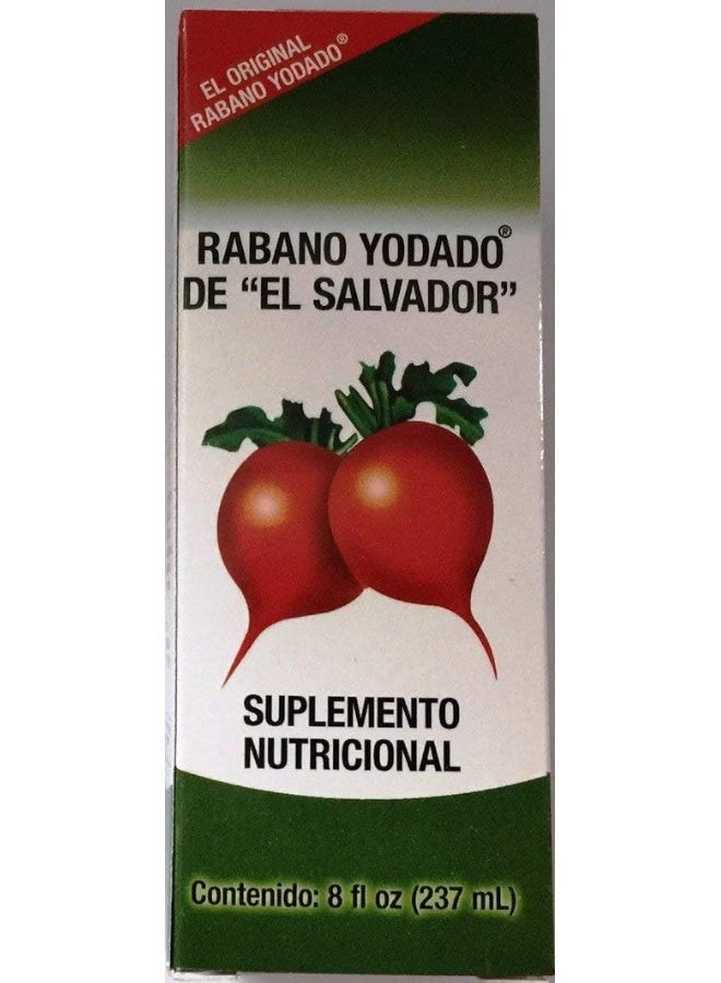 Menper Rabano Yodado De"El Salvador" 8 oz. Dietary Supplement 2-Pack - Image 4