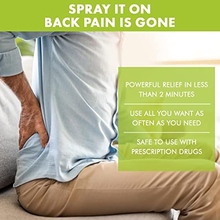 Premiere's Pain Spray All-Natural Menthol & Peppermint Roller Herbal Blend for Joint and Nerve Pain, Muscle Soreness, Sprains, Cramps, Sports Injuries, Back Pain & Neck Shoulder Aches - 1 Pack - Image 3