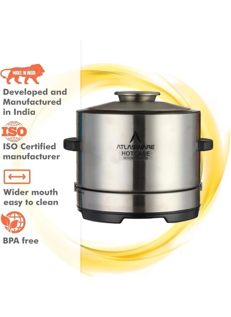 Atlasware Stainless steel food Saver 1750 ml, silver color  - Image 3